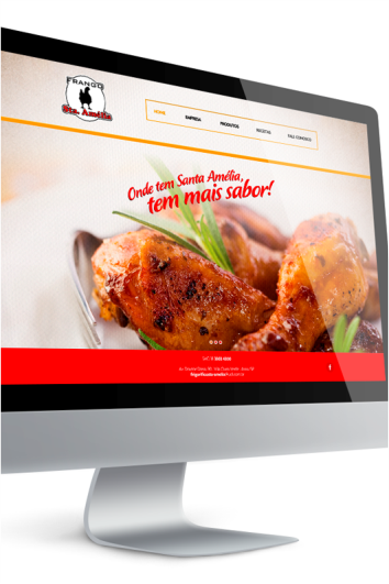 WEBSITE - FRANGO SANTA AMÉLIA